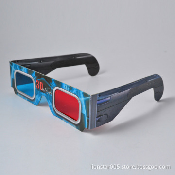 Fantastic paper red cyan 3d glasses